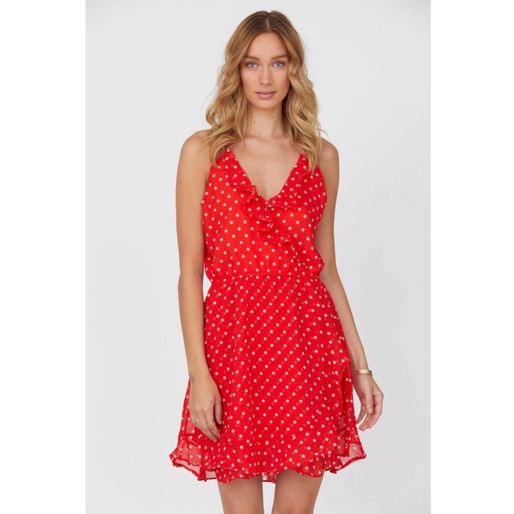 Haute Rogue Polka Dot Donna Dress